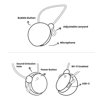 Haivivi BubblePal AI companion toy